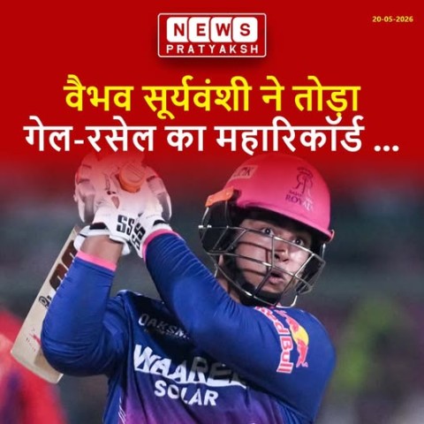 भारत के युवा सनसनी वैभव सूर्यवंशी IPL 2026 में रिकॉर्ड पर रिकॉर्ड बनाता जा रहा है. हाल ही में उसने एक और बड़ी उपलब्धि हासिल की है, जो आज तक रोहित शर्मा जैसा धाकड़ बल्लेबाज भी नहीं हासिल कर सका. वैभव IPL के एक सीजन में 50 छक्के लगाने वाले पहले भारतीय बन गए
